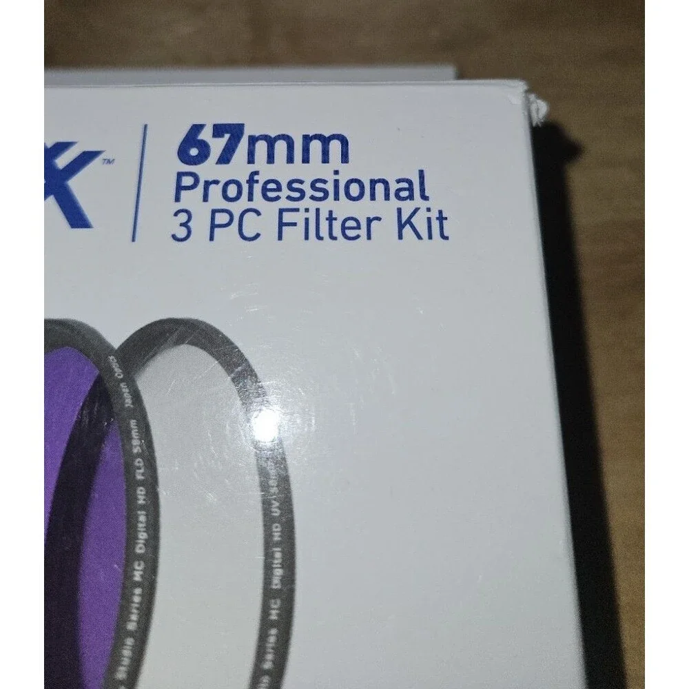 3pcs 67mm CPL+UV+FLD Case Kit for Canon Nikon Sony Camera by ULTIMAXX New
